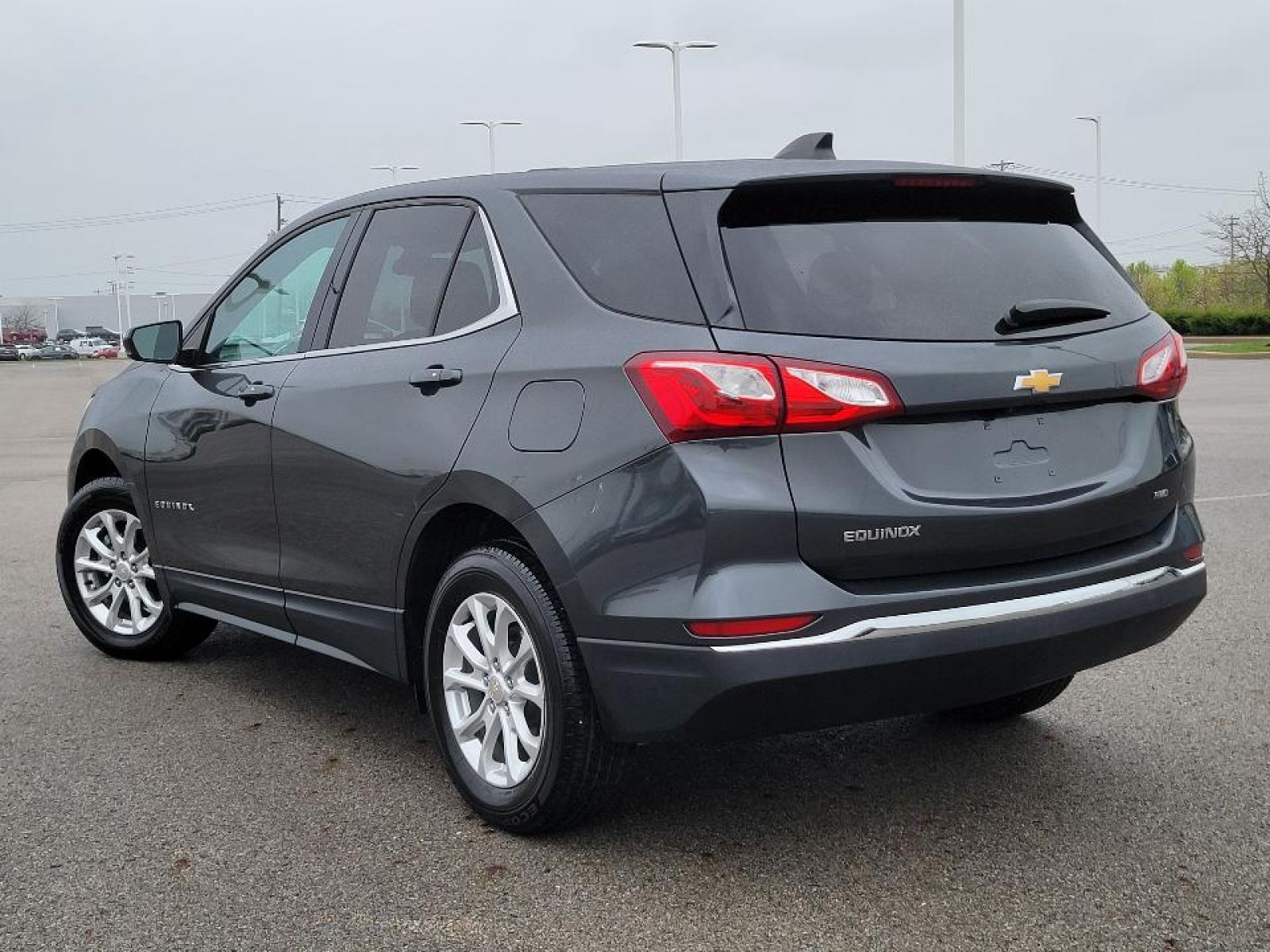 Used, 2018 Chevrolet Equinox LT, Gray, P0526-10