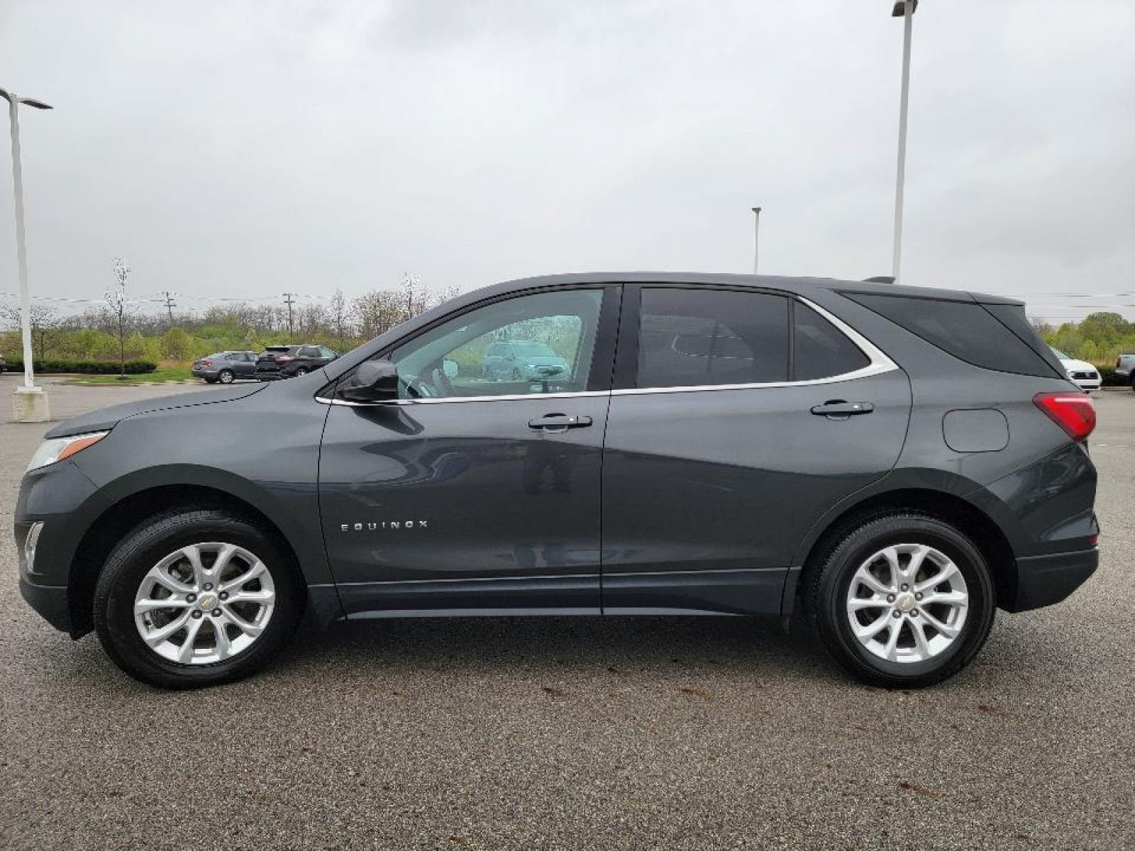 Used, 2018 Chevrolet Equinox LT, Gray, P0526-11