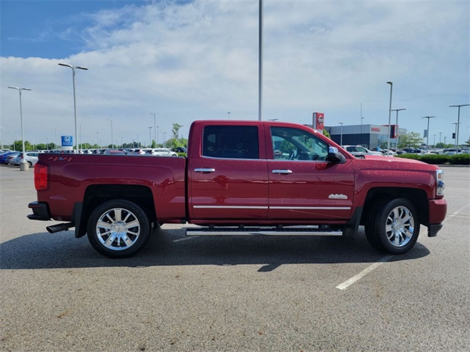 Used, 2018 Chevrolet Silverado 1500 High Country, Red, 14048-2