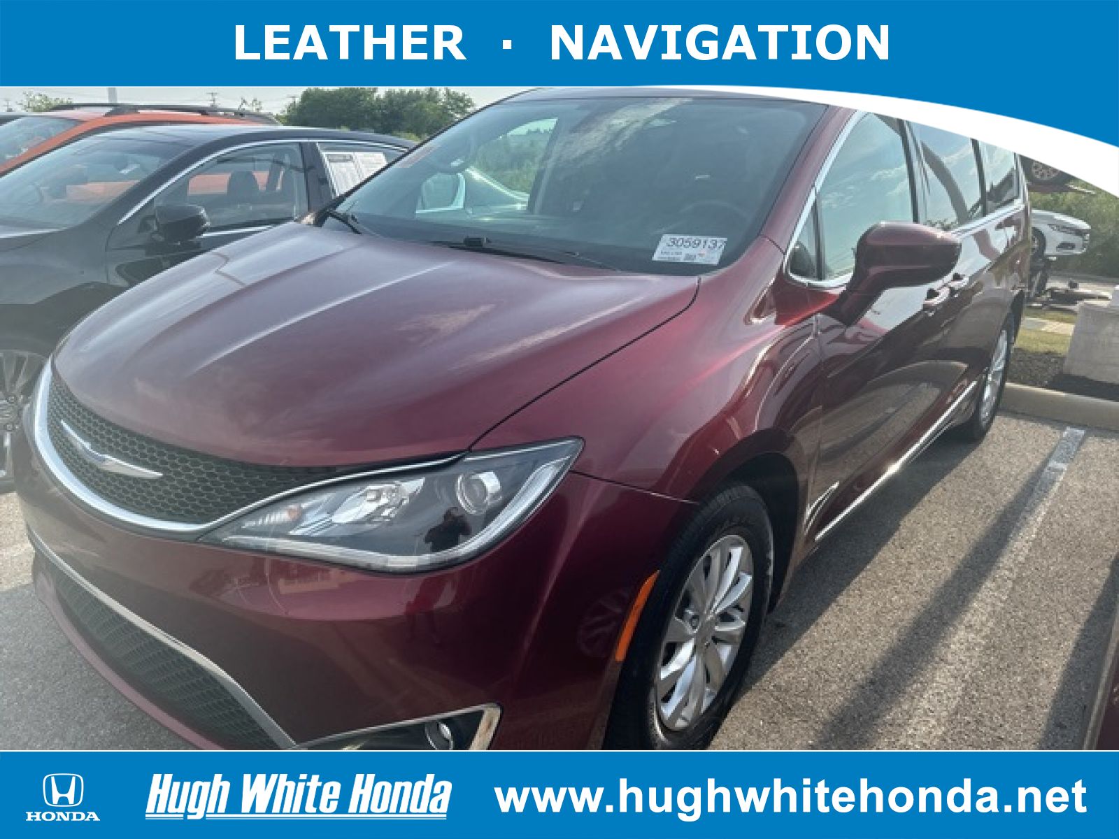 Used, 2018 Chrysler Pacifica Touring L Plus, Red, P0614
