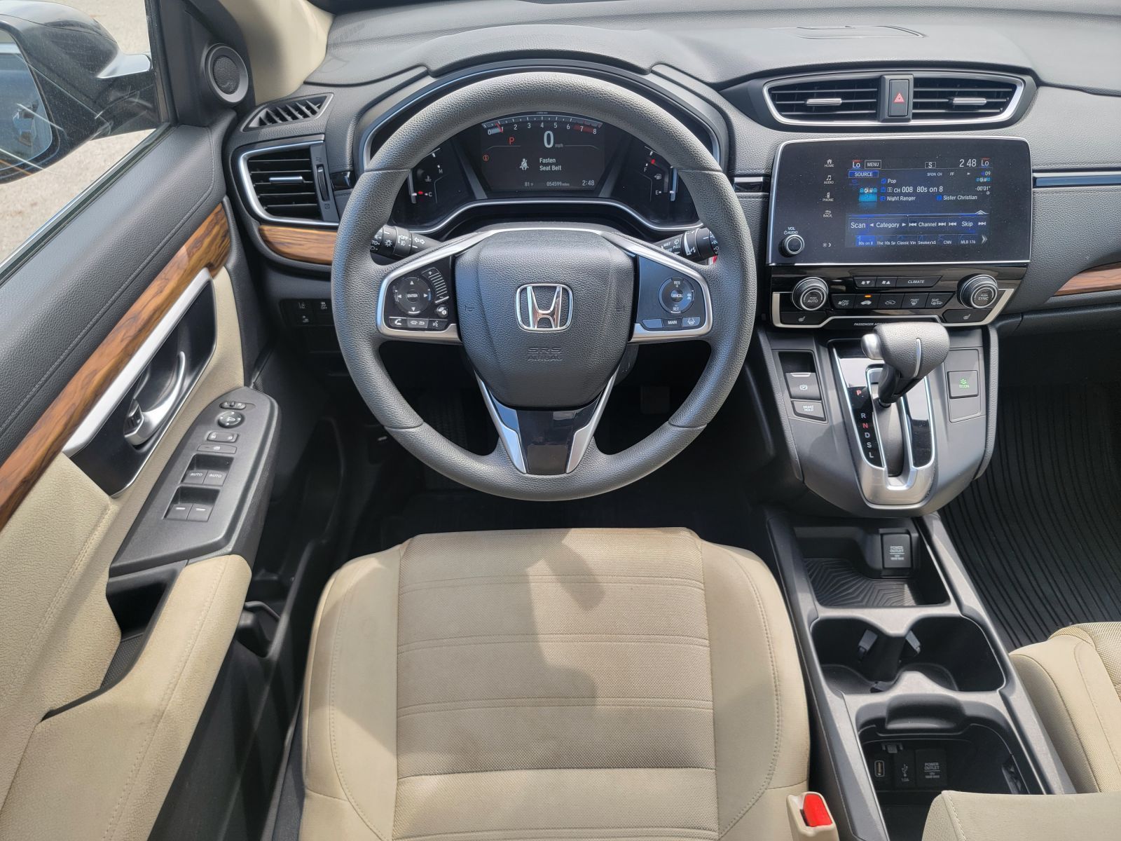 Used, 2018 Honda CR-V EX 2WD, Black, P0522-18