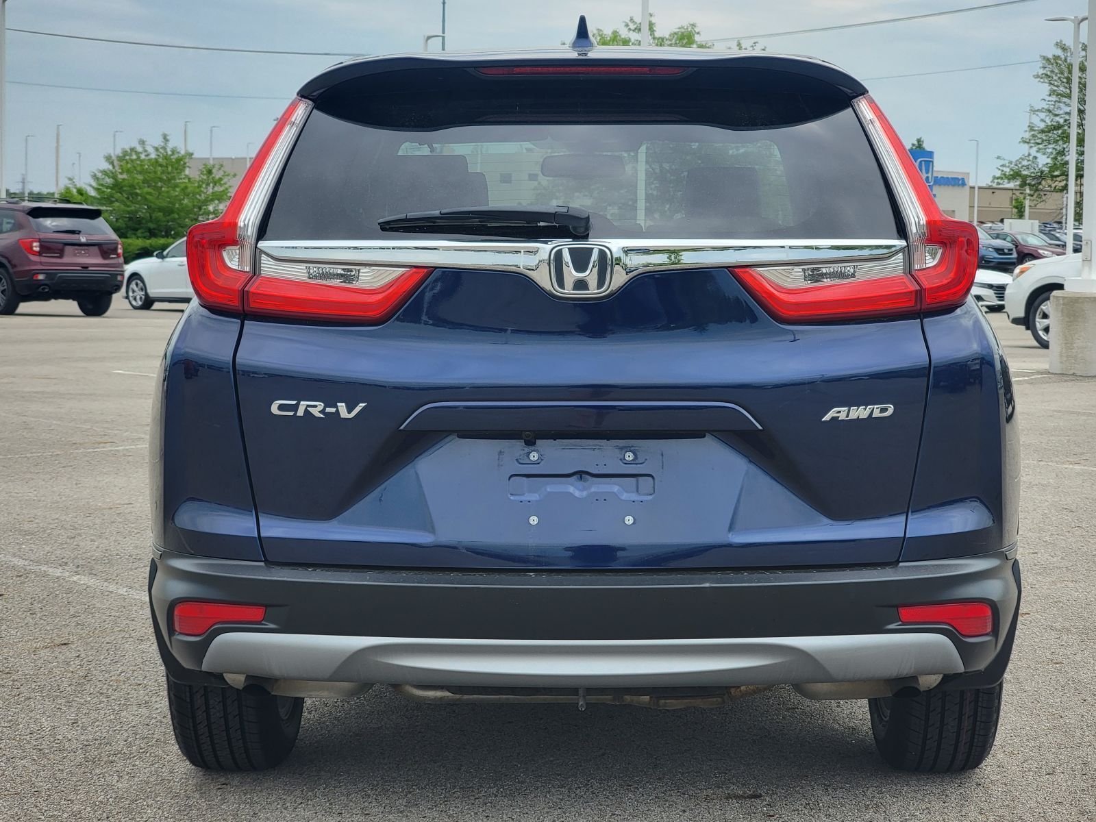 Used, 2018 Honda CR-V EX-L, Blue, P0556-13