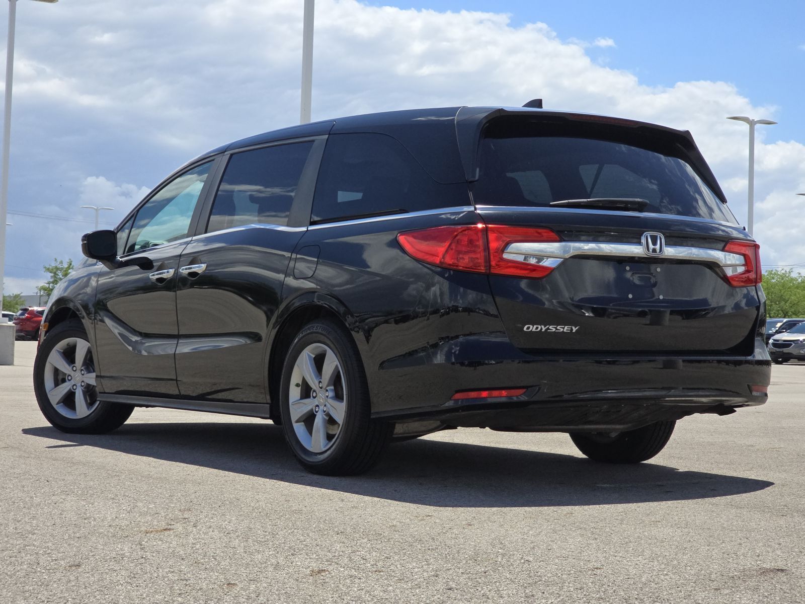 Used, 2018 Honda Odyssey EX-L, Black, G0507A-16