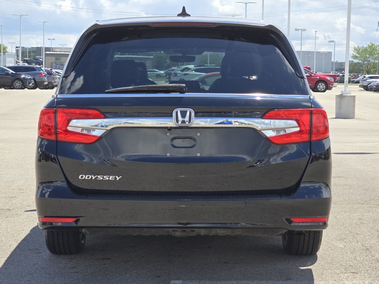Used, 2018 Honda Odyssey EX-L, Black, G0507A-17