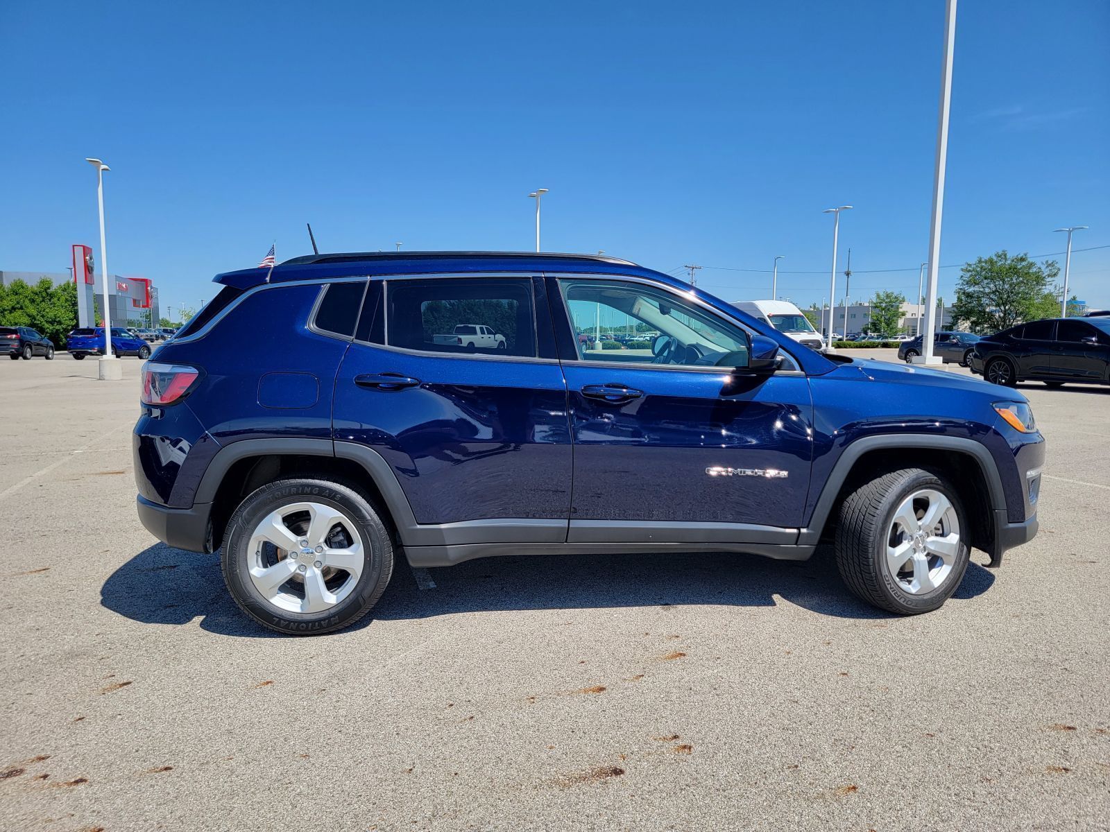 Used, 2018 Jeep Compass Latitude, Blue, 14082-8