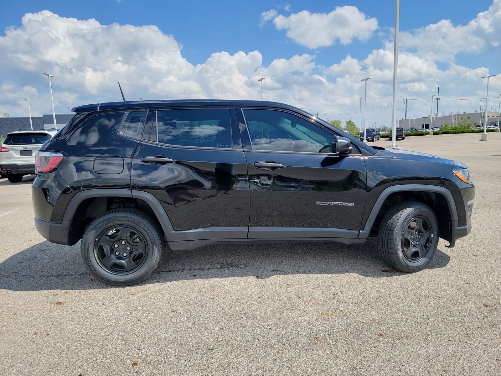 Used, 2018 Jeep Compass Sport, Black, P0447A-9