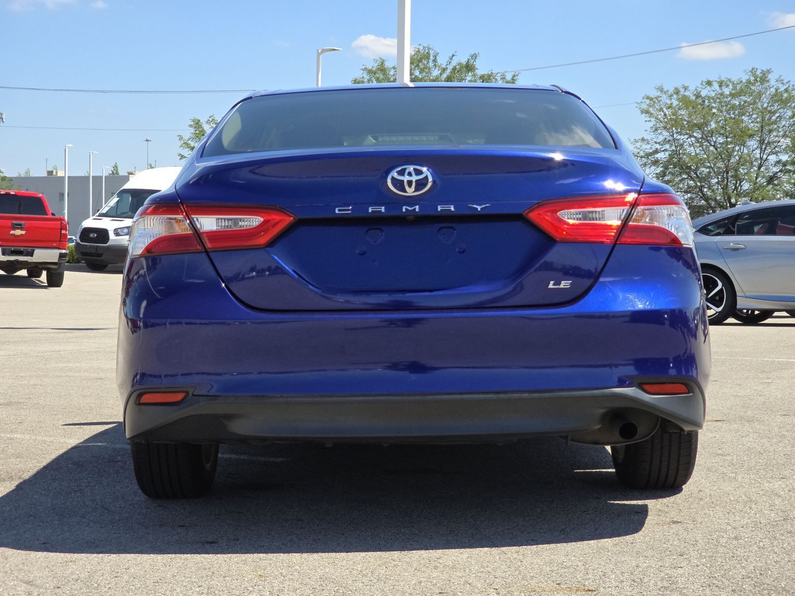 Used, 2018 Toyota Camry L, Blue, P0612-14
