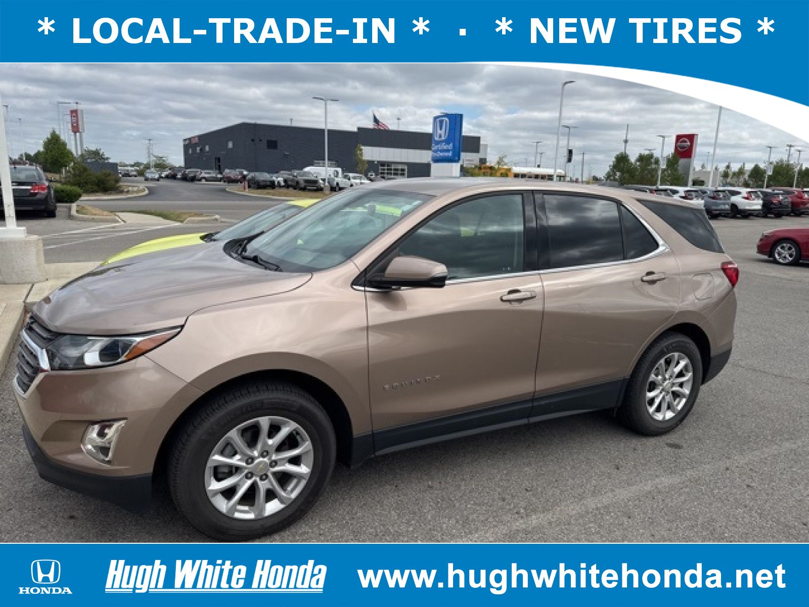 Used, 2019 Chevrolet Equinox LT, Beige, G1265B-1