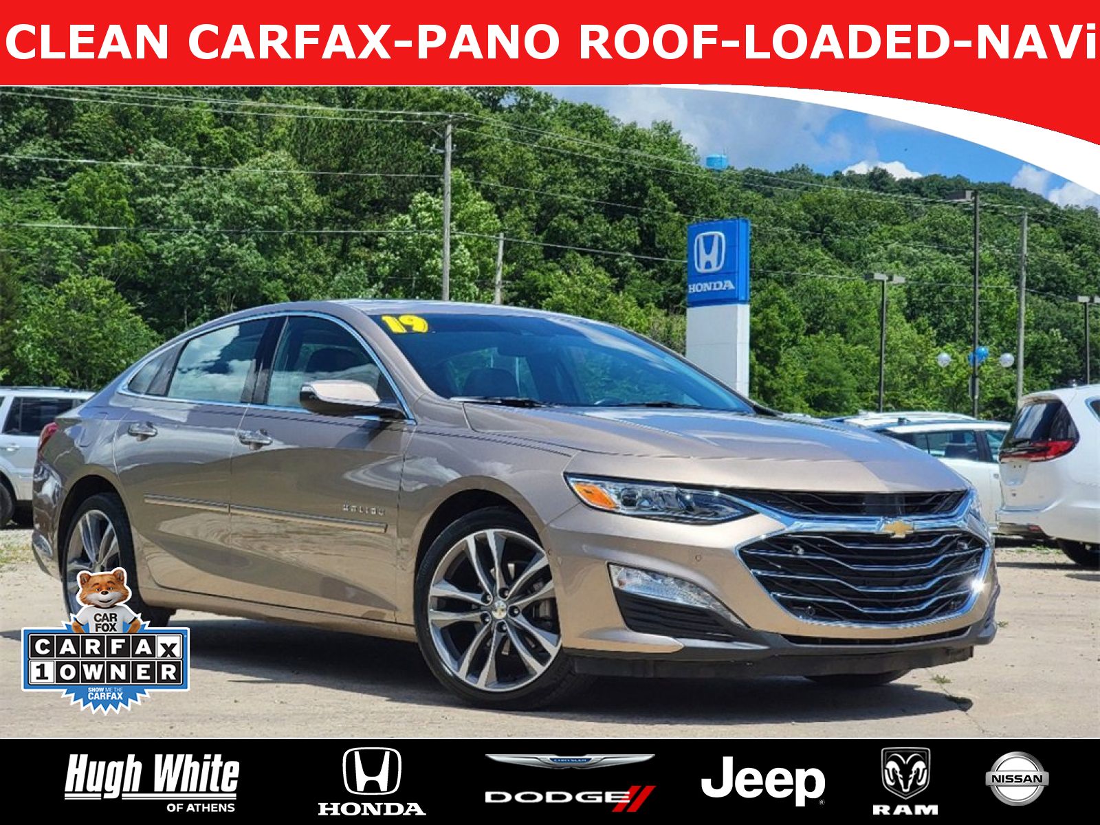 Used, 2019 Chevrolet Malibu Premier, Tan, 45636700