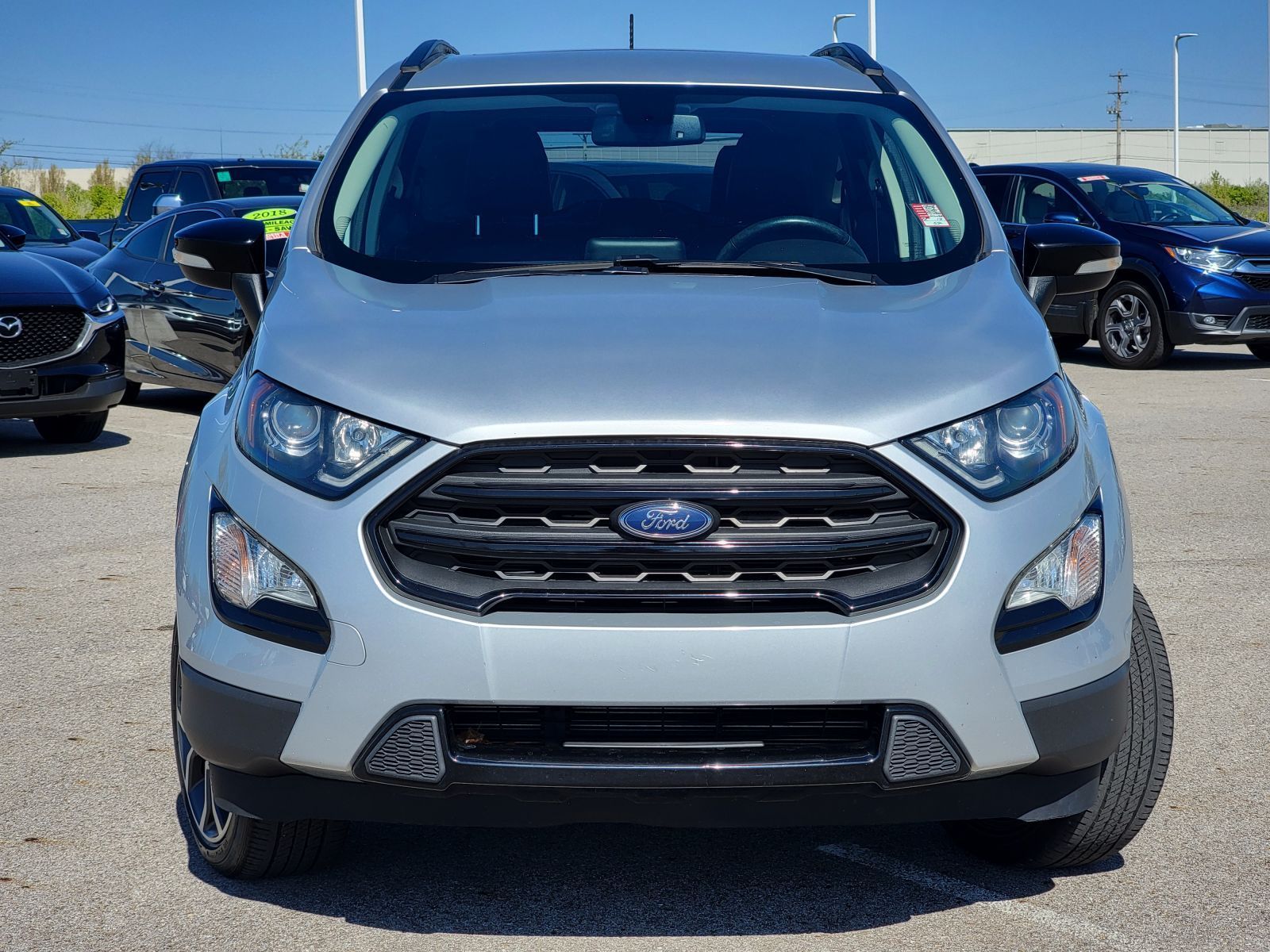 Used, 2019 Ford EcoSport SES, Silver, 14004-11