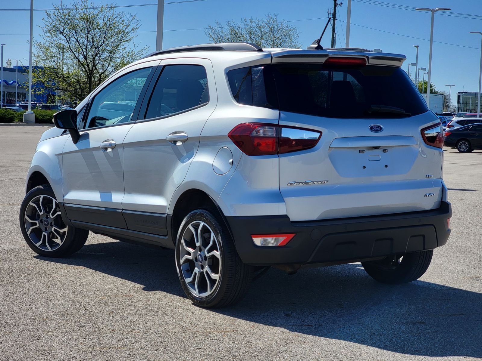 Used, 2019 Ford EcoSport SES, Silver, 14004-13