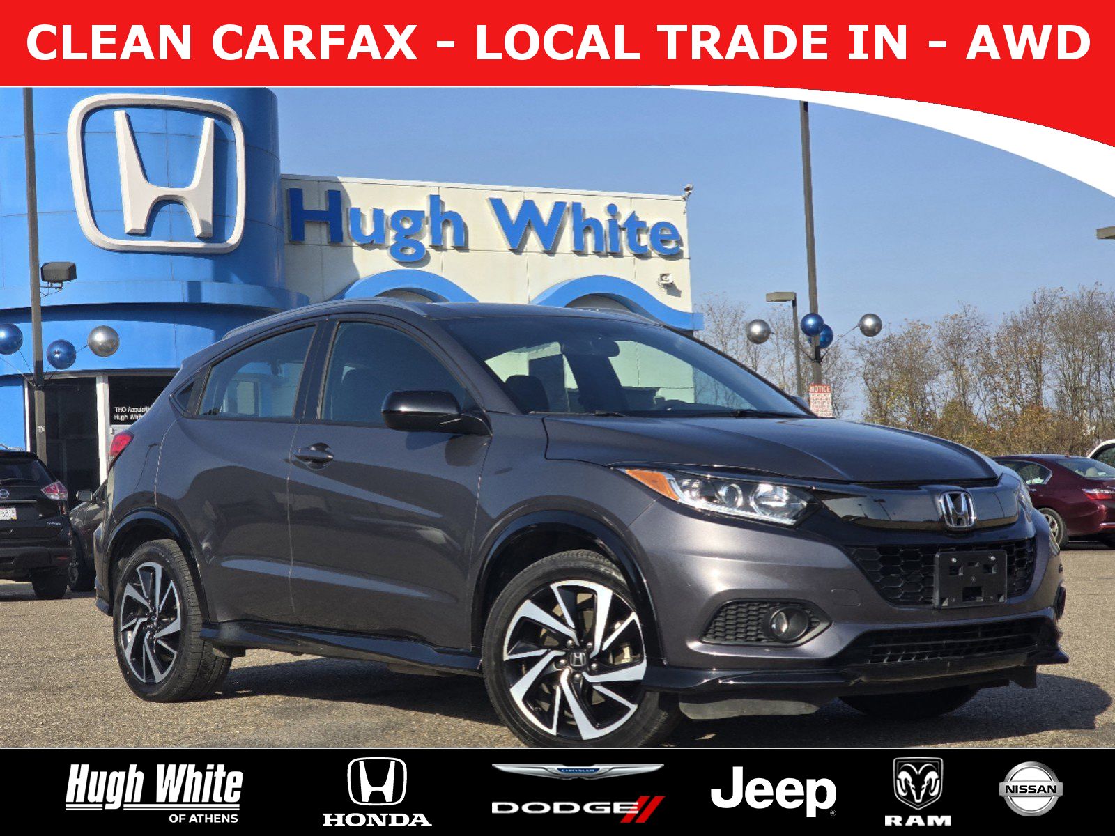 Used, 2019 Honda HR-V Sport, Gray, 52253761