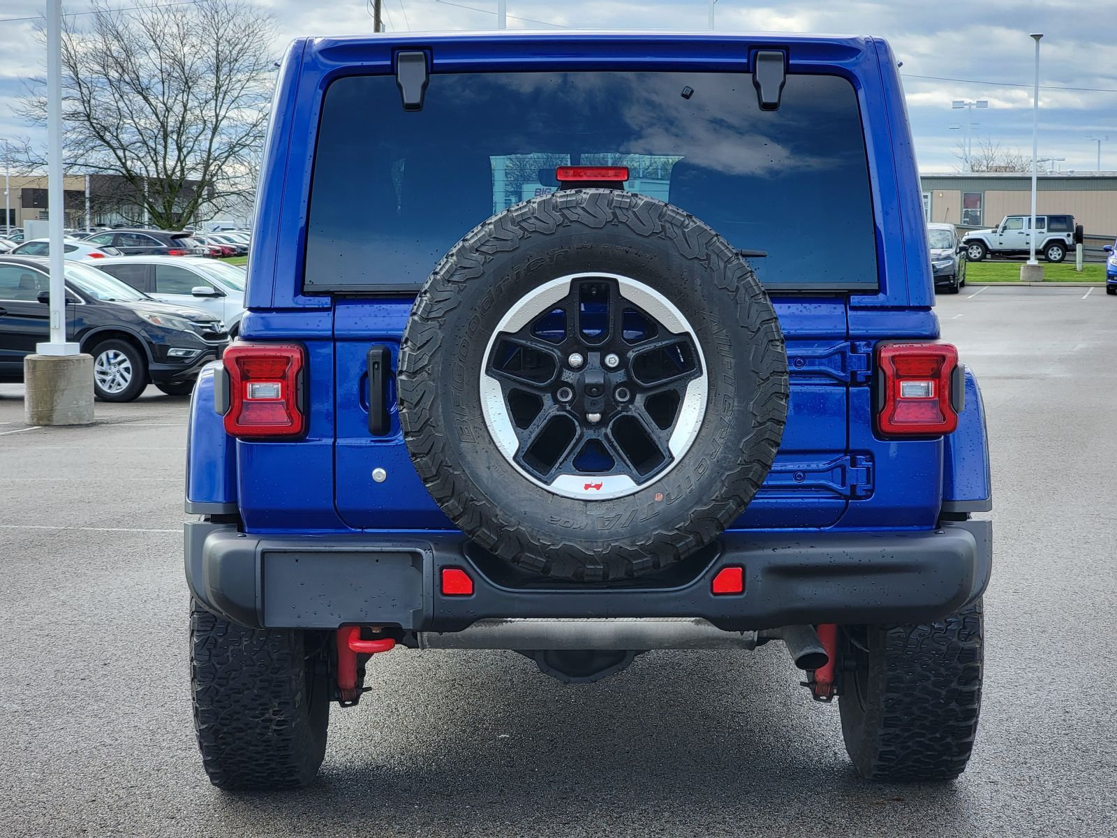 Used, 2019 Jeep Wrangler Unlimited Unlimited Rubicon, Blue, P0529-12