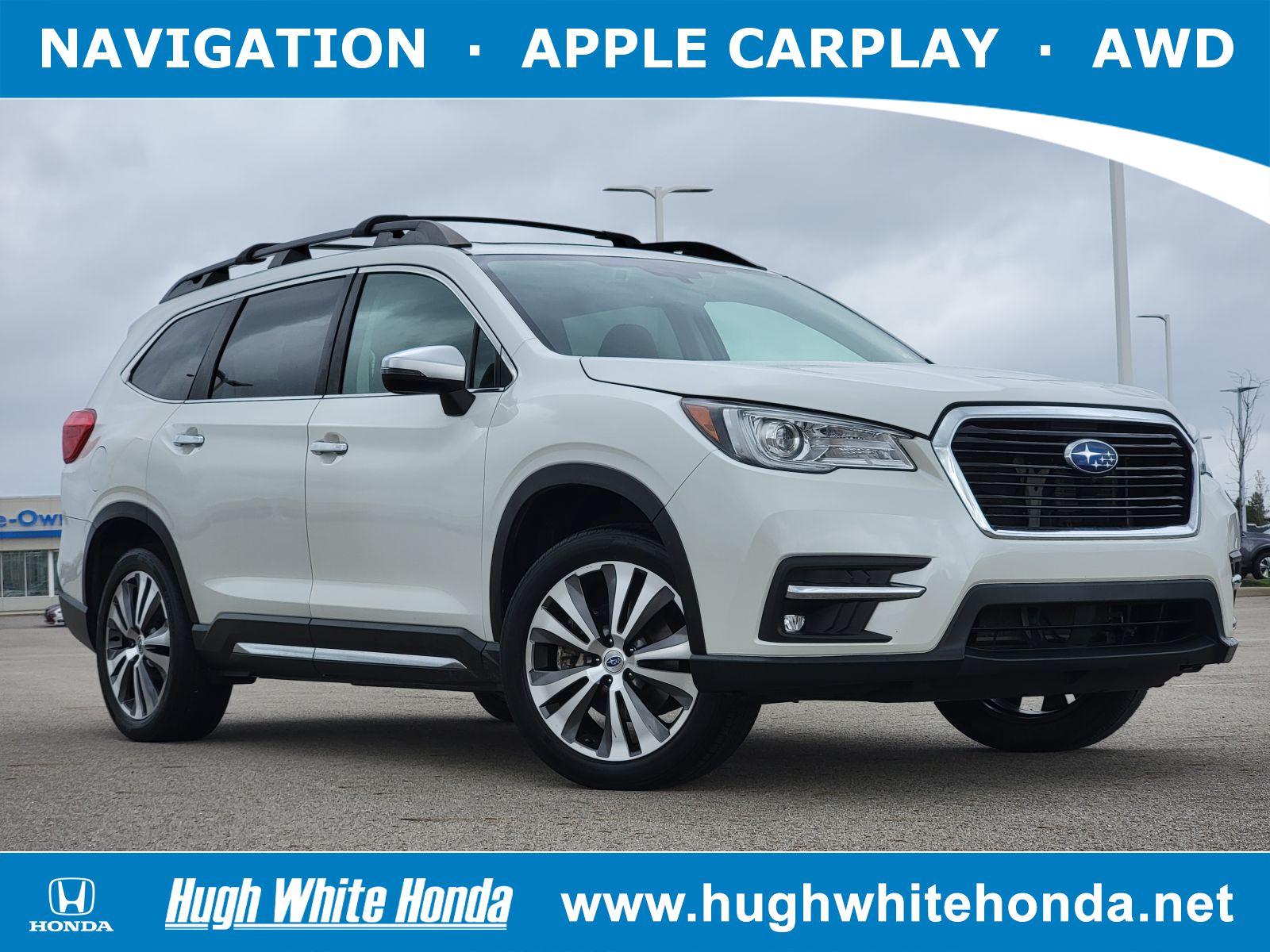 Used, 2019 Subaru Ascent Touring, White, G0131A-1