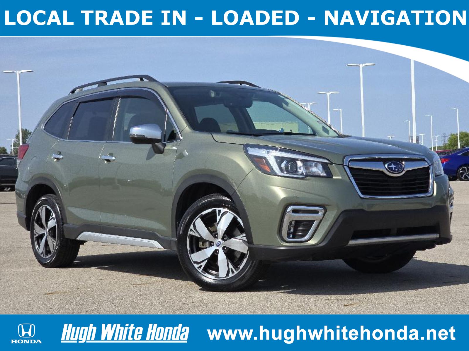 Used, 2019 Subaru Forester Touring, Green, G1159A-1