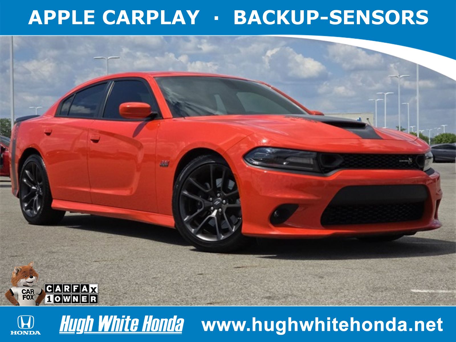 Used, 2020 Dodge Charger R/T Scat Pack, Orange, G0809A