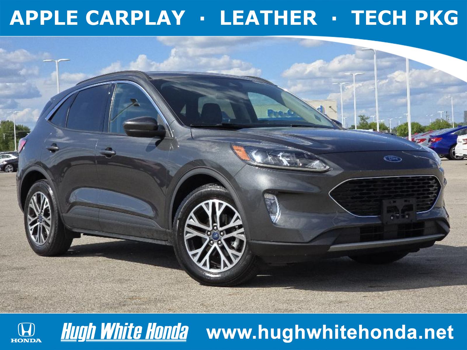 Used, 2020 Ford Escape SEL, Gray, G1147A