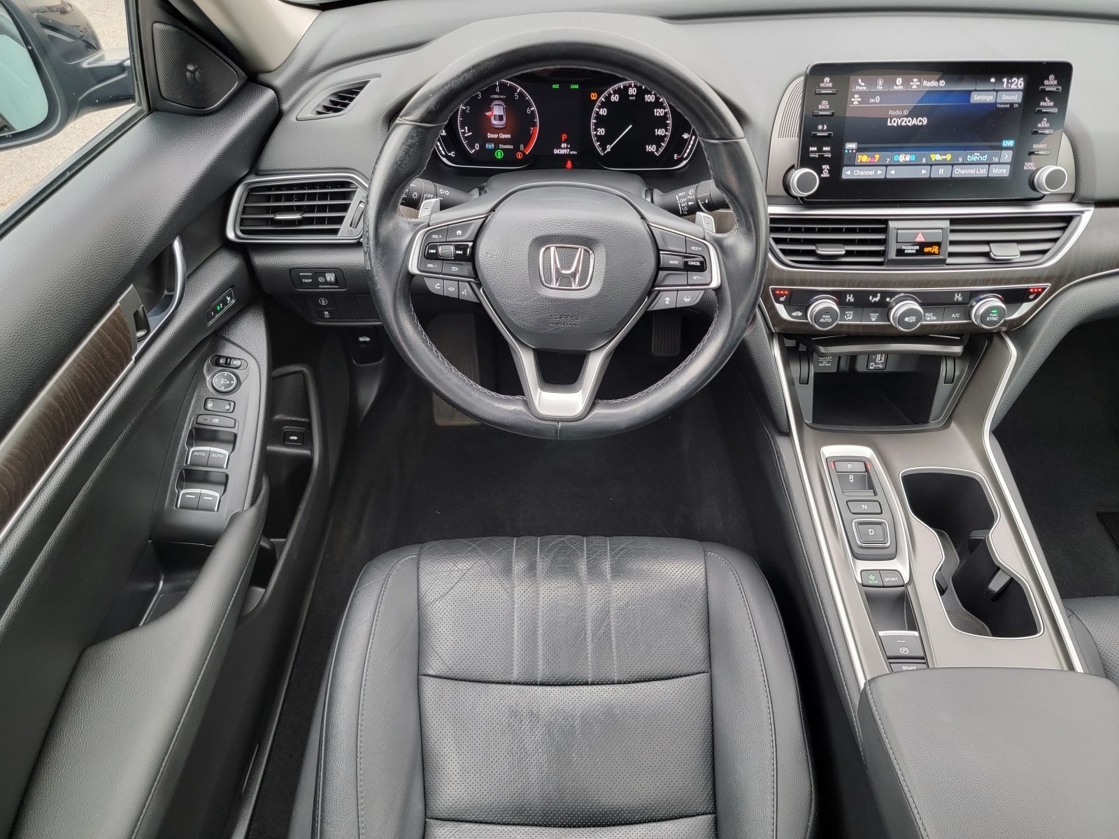 Certified, 2020 Honda Accord EX-L 2.0T, Black, G0362A-19