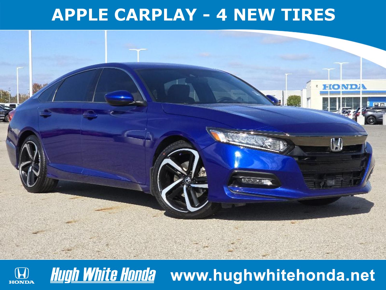 Used, 2020 Honda Accord Sport, Blue, P0747