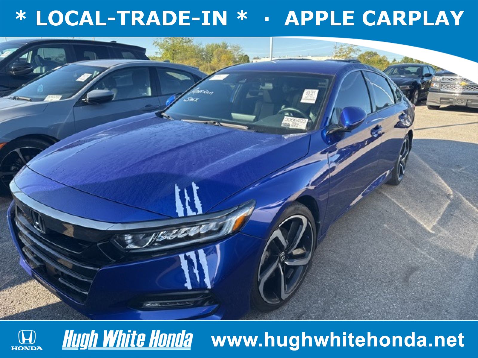 Used, 2020 Honda Accord Sport, Blue, P0747