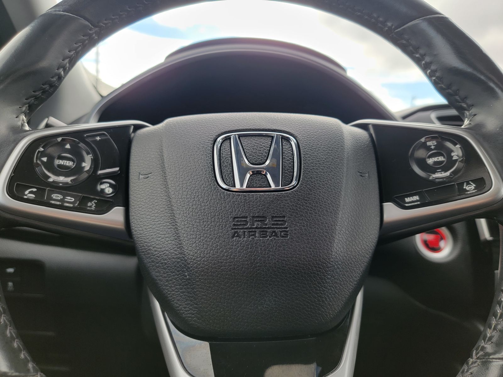 Used, 2020 Honda CR-V EX-L, White, G0124A-20