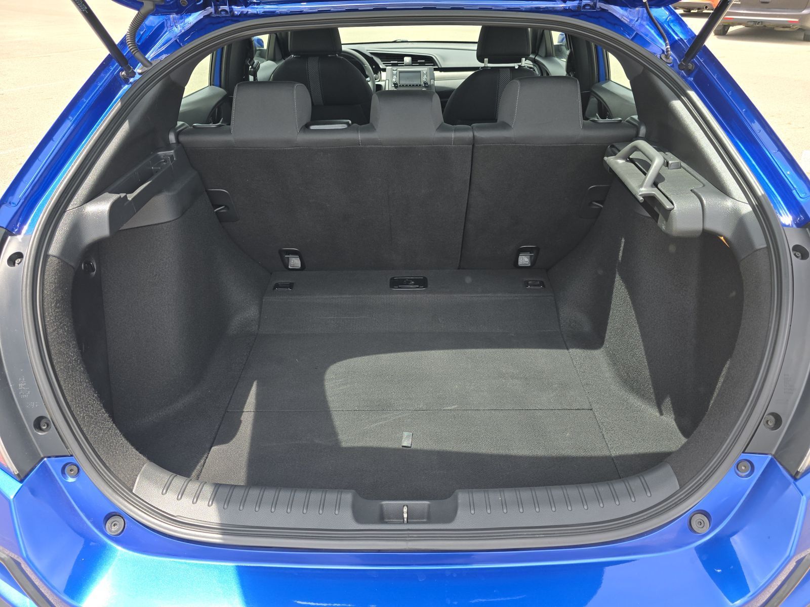 Used, 2020 Honda Civic LX CVT, Blue, G0730A-16