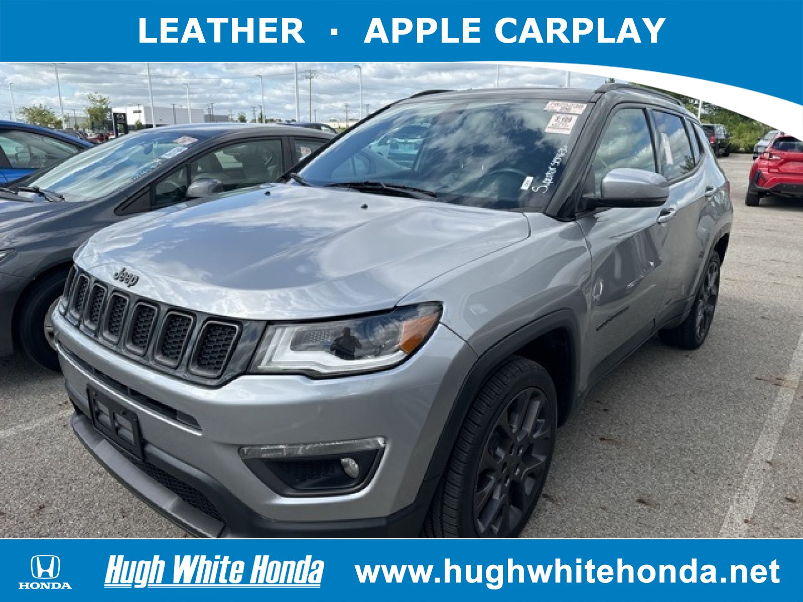 Used, 2020 Jeep Compass High Altitude 4X4, Silver, 14161