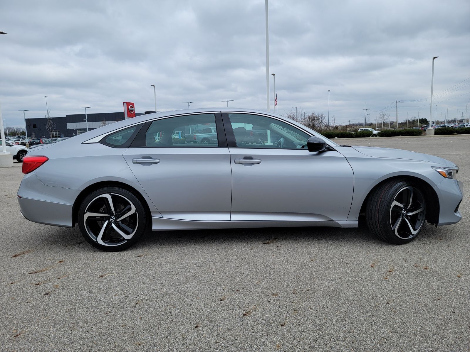 Used, 2021 Honda Accord Sport Special Edition, Silver, G0219A-10
