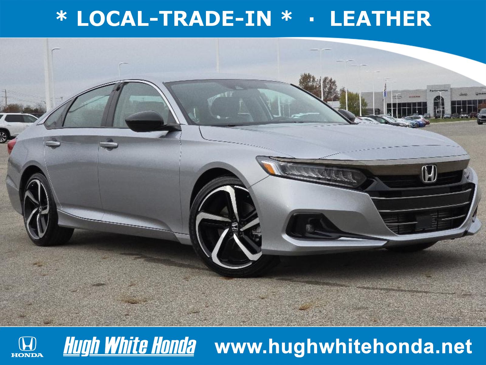 Used, 2021 Honda Accord Sport Special Edition, Silver, G0326A