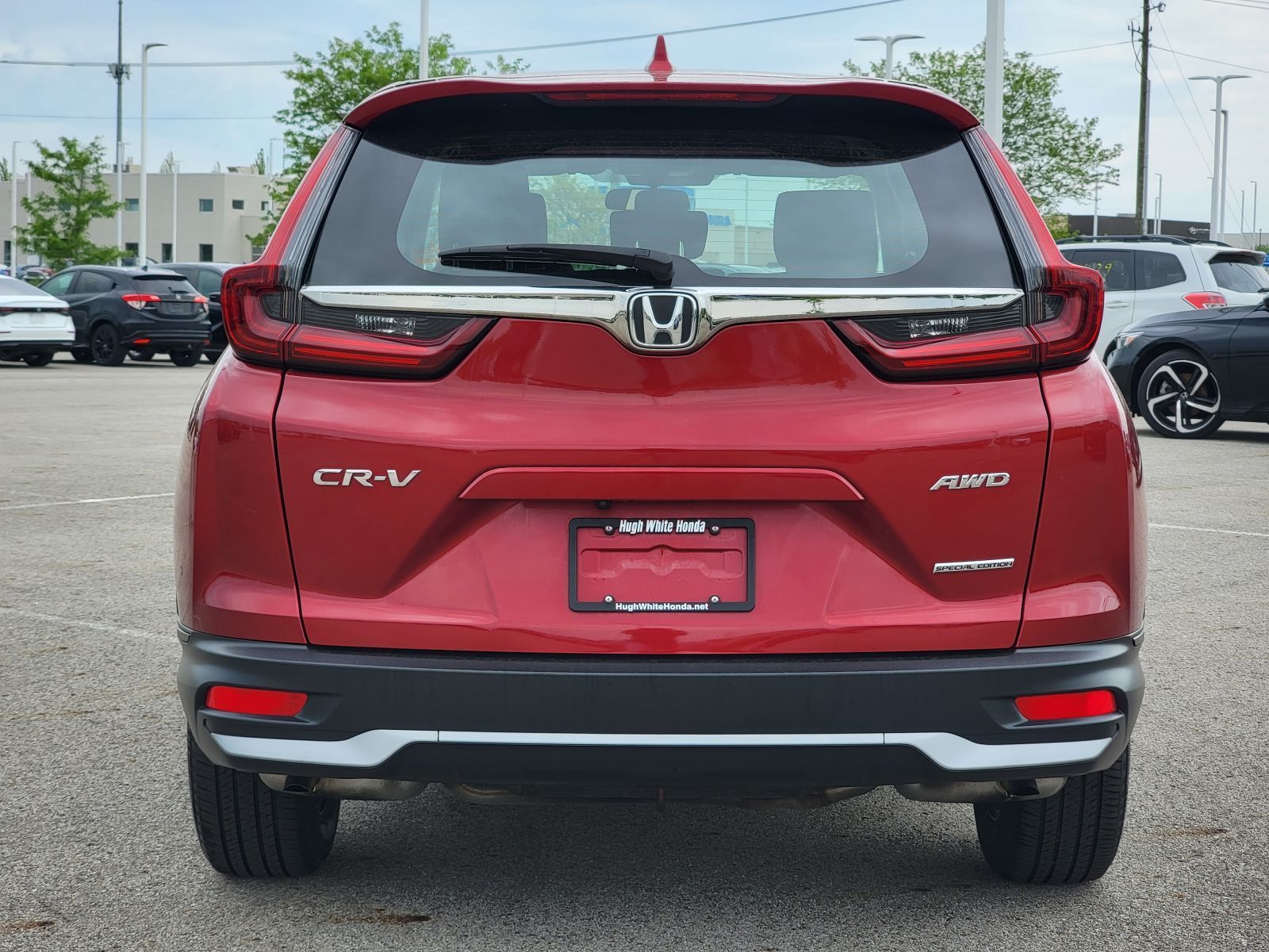 Certified, 2021 Honda CR-V Special Edition AWD, Red, G0397A-13