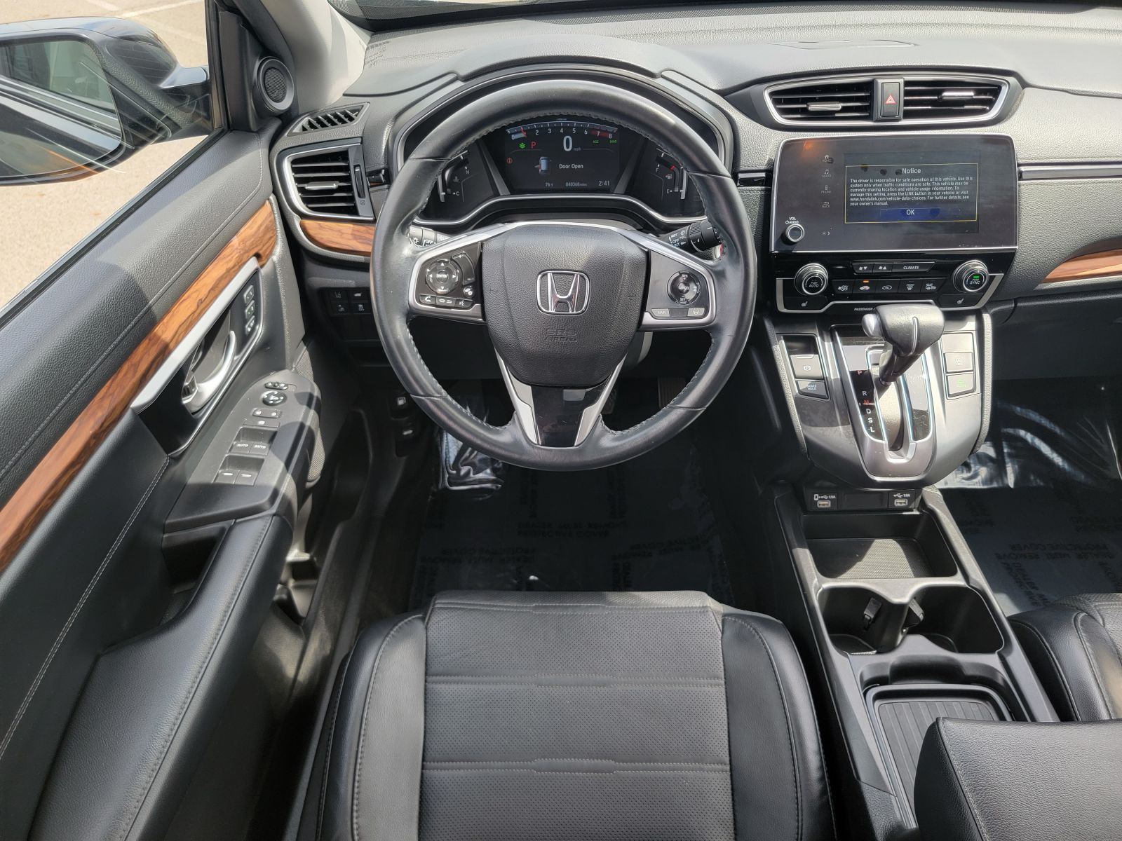 Certified, 2021 Honda CR-V EX-L AWD, Black, G0499A-19