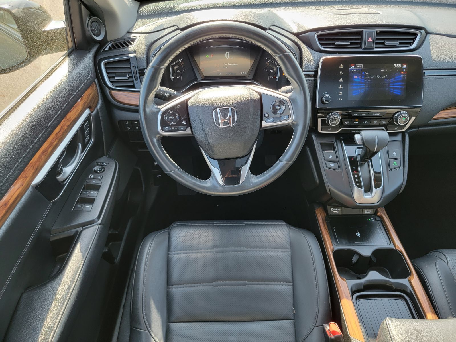 Used, 2021 Honda CR-V Touring, Black, P0553-21
