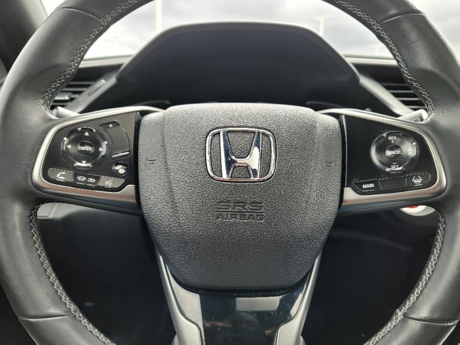 Certified, 2021 Honda Civic Hatchback EX, Silver, G0120A-22