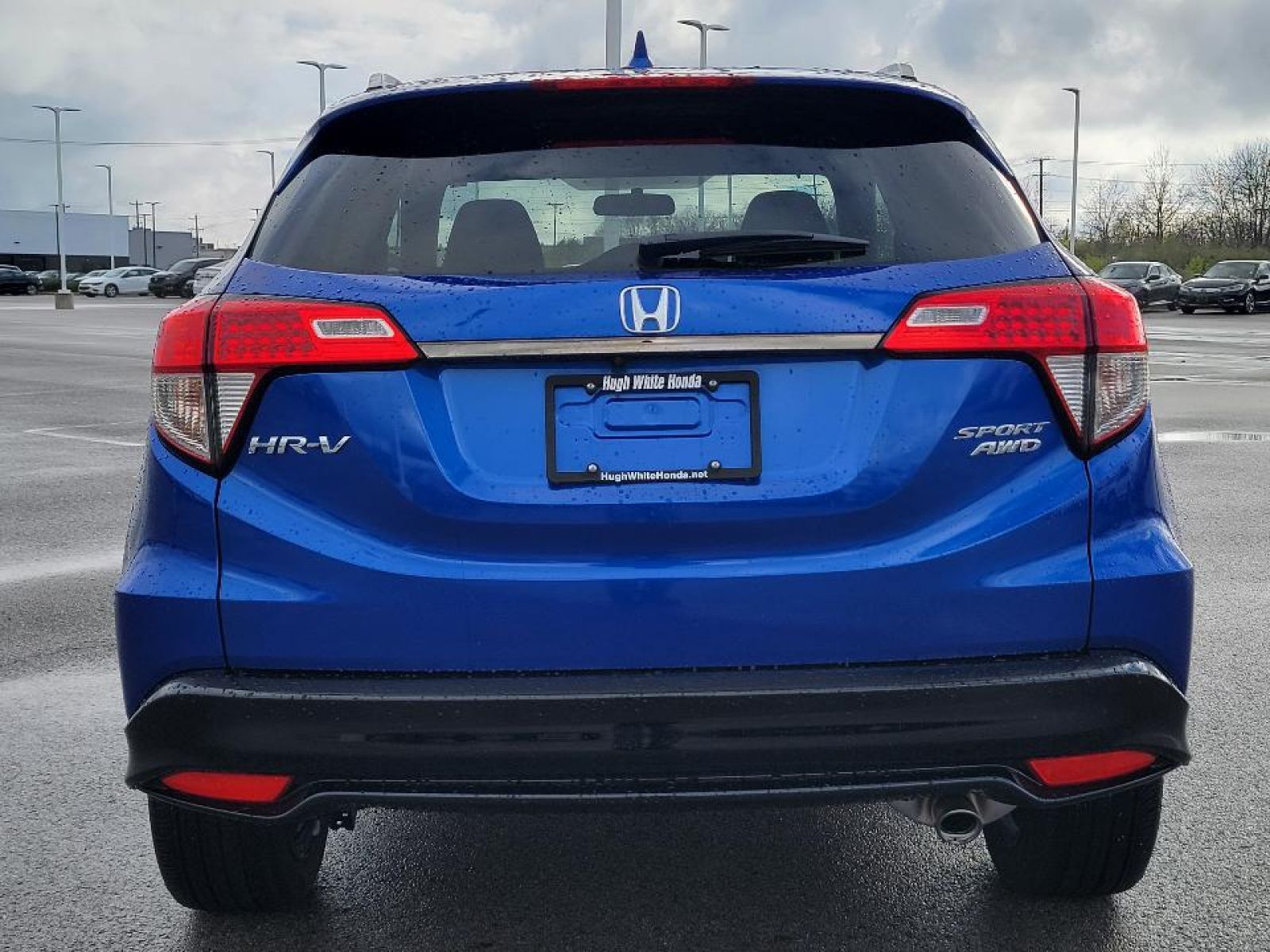 Certified, 2021 Honda HR-V Sport, Blue, G0408A-14