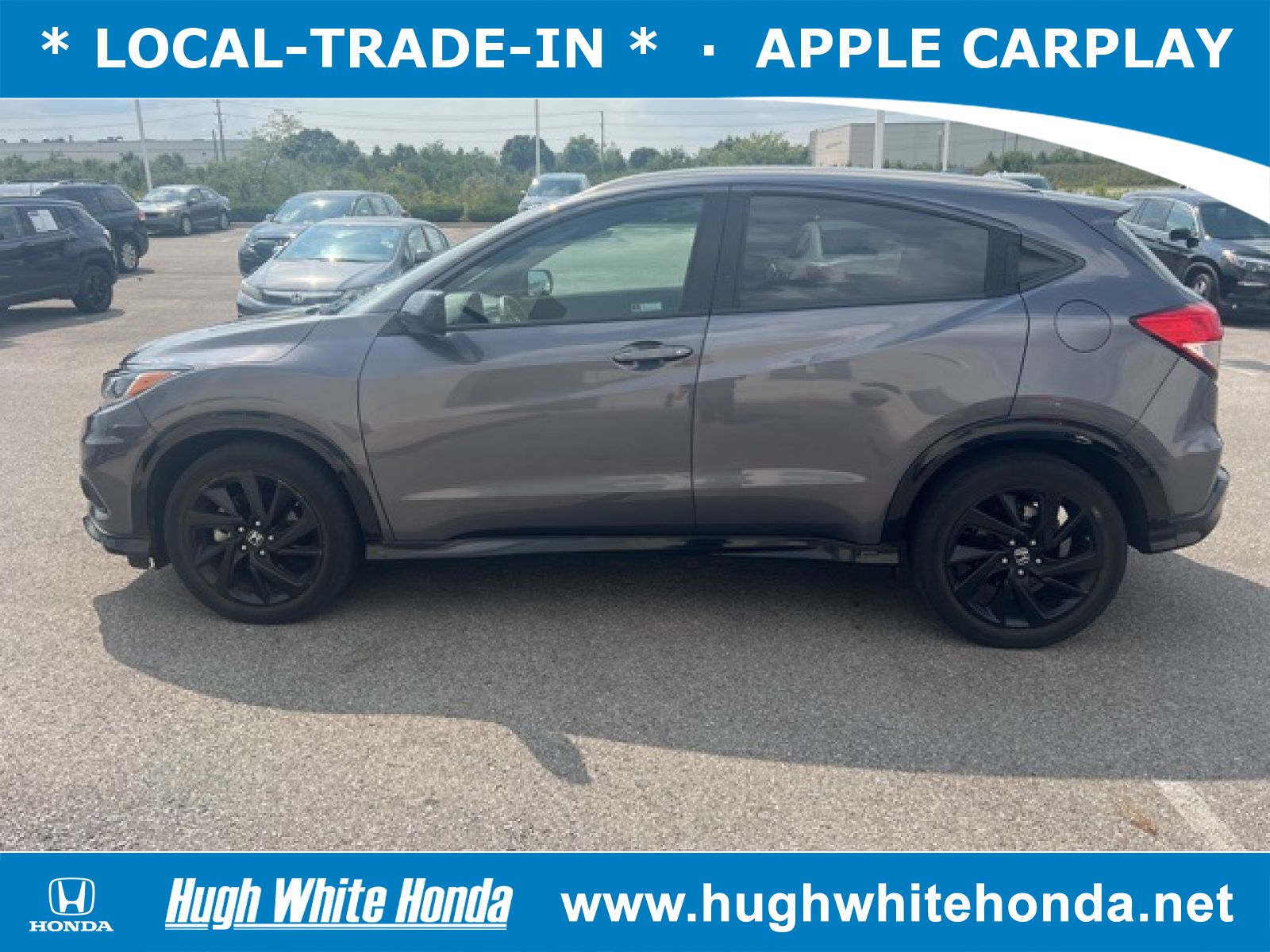 Used, 2021 Honda HR-V AWD Sport, Gray, G1498A-1