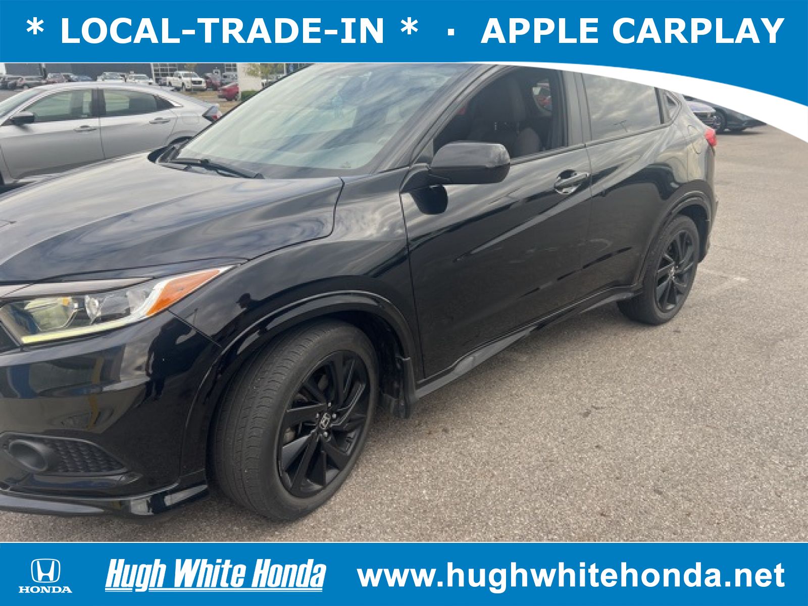 Used, 2021 Honda HR-V AWD Sport, Black, G1706A-1