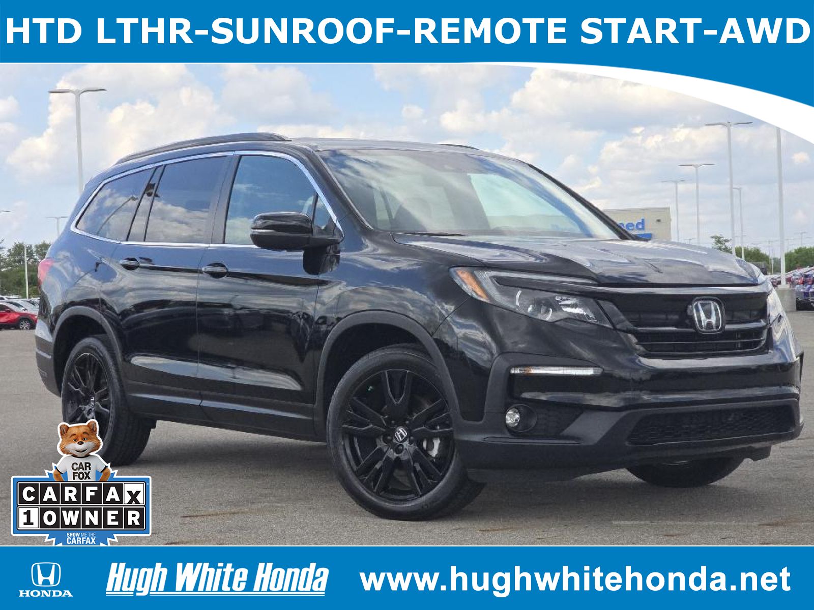 Used, 2021 Honda Pilot AWD Special Edition, Black, 14131