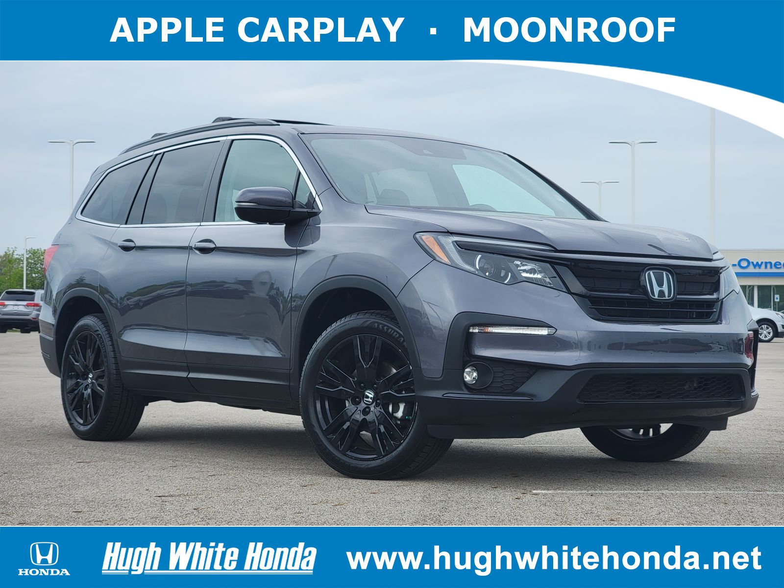 Used, 2021 Honda Pilot Special Edition 2WD, Gray, F2694A-1