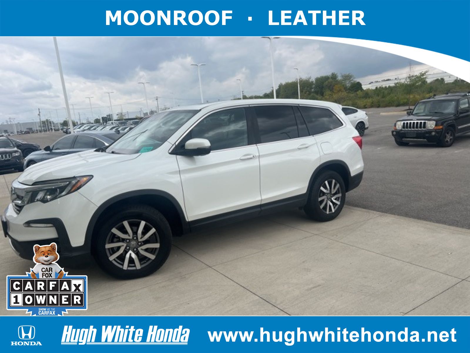 Used, 2021 Honda Pilot AWD EX-L, Other, P0736-1