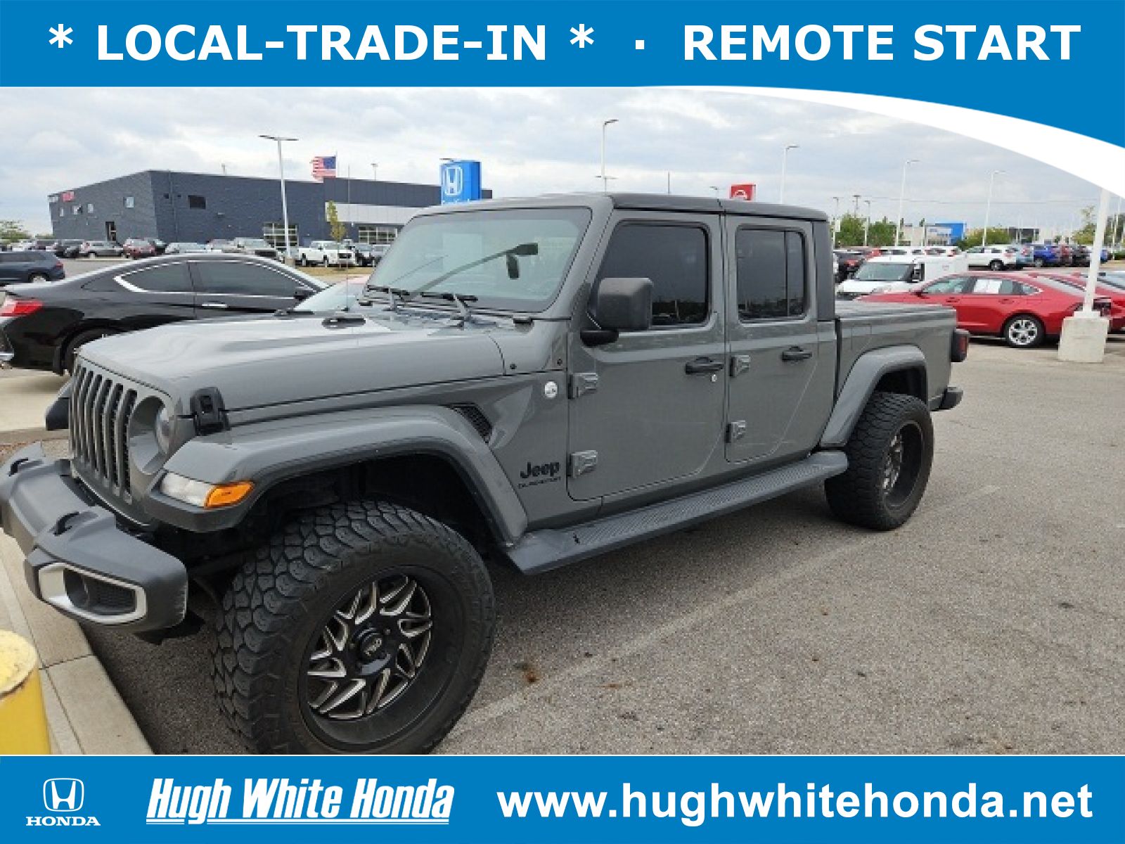 Used, 2021 Jeep Gladiator Sport S 4x4, Black, G0903B-1