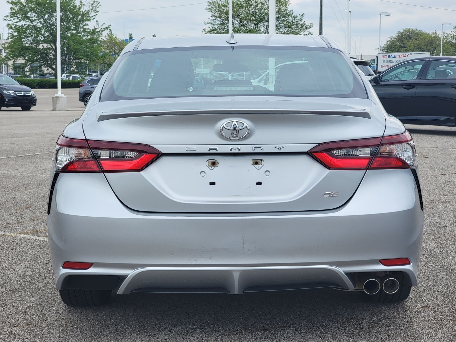 Used, 2021 Toyota Camry SE, Silver, P0545-11