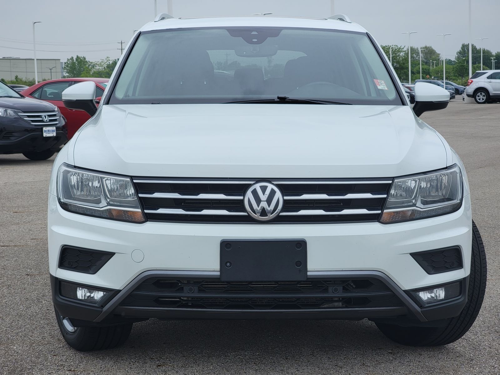 Used, 2021 Volkswagen Tiguan SE, White, 14007-11