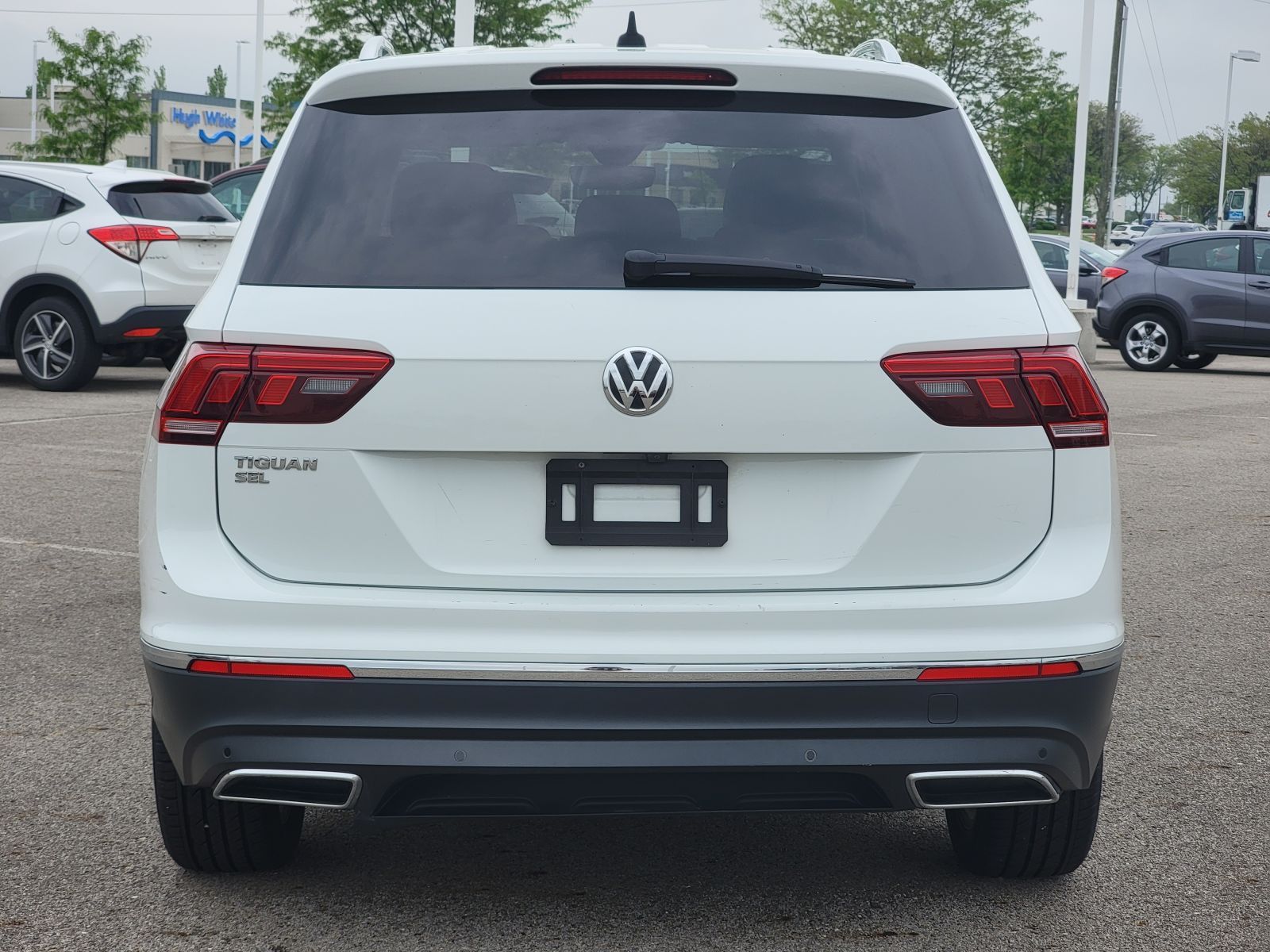 Used, 2021 Volkswagen Tiguan SE, White, 14007-14