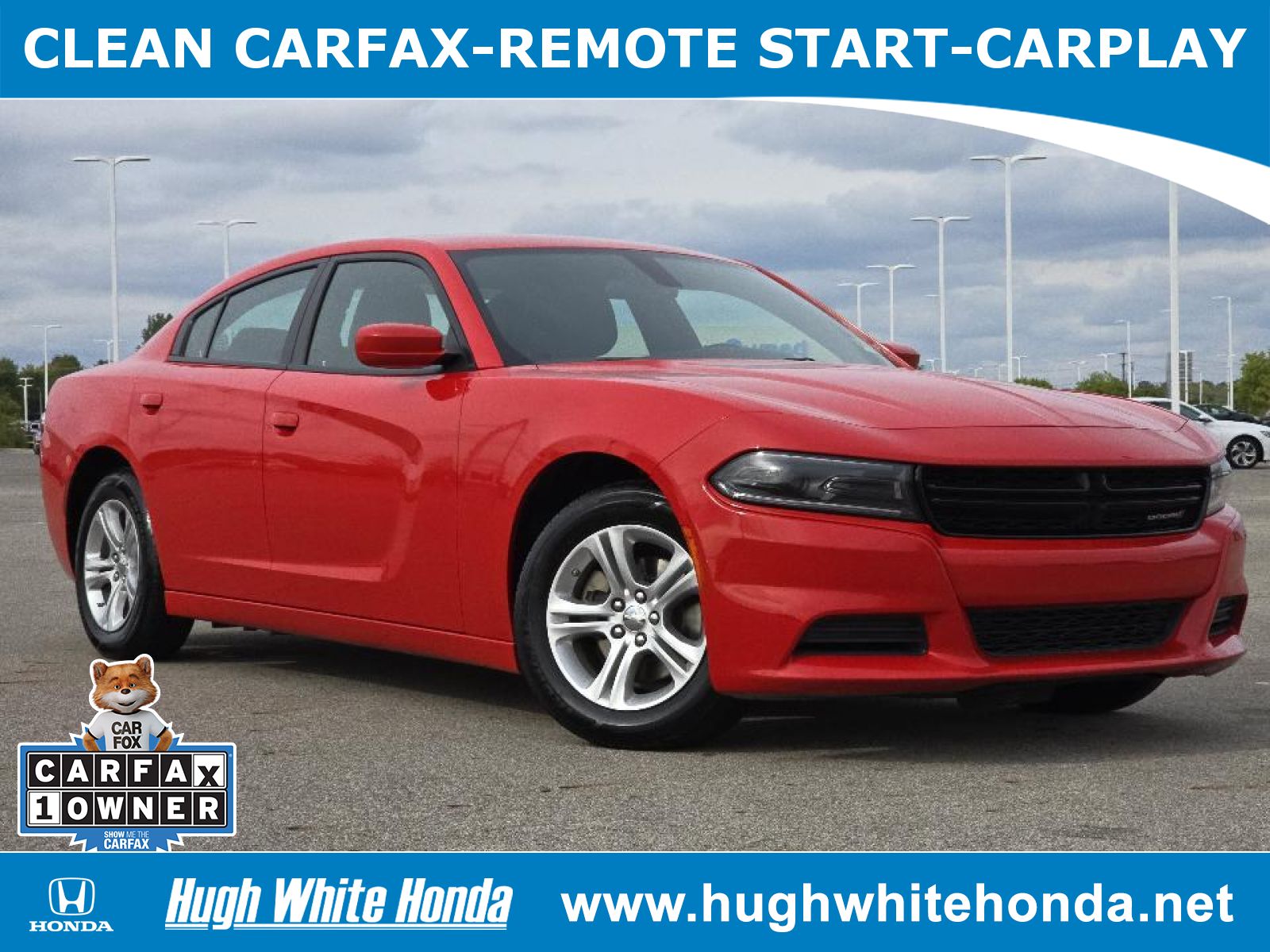 Used, 2022 Dodge Charger SXT RWD, Red, 14197-1