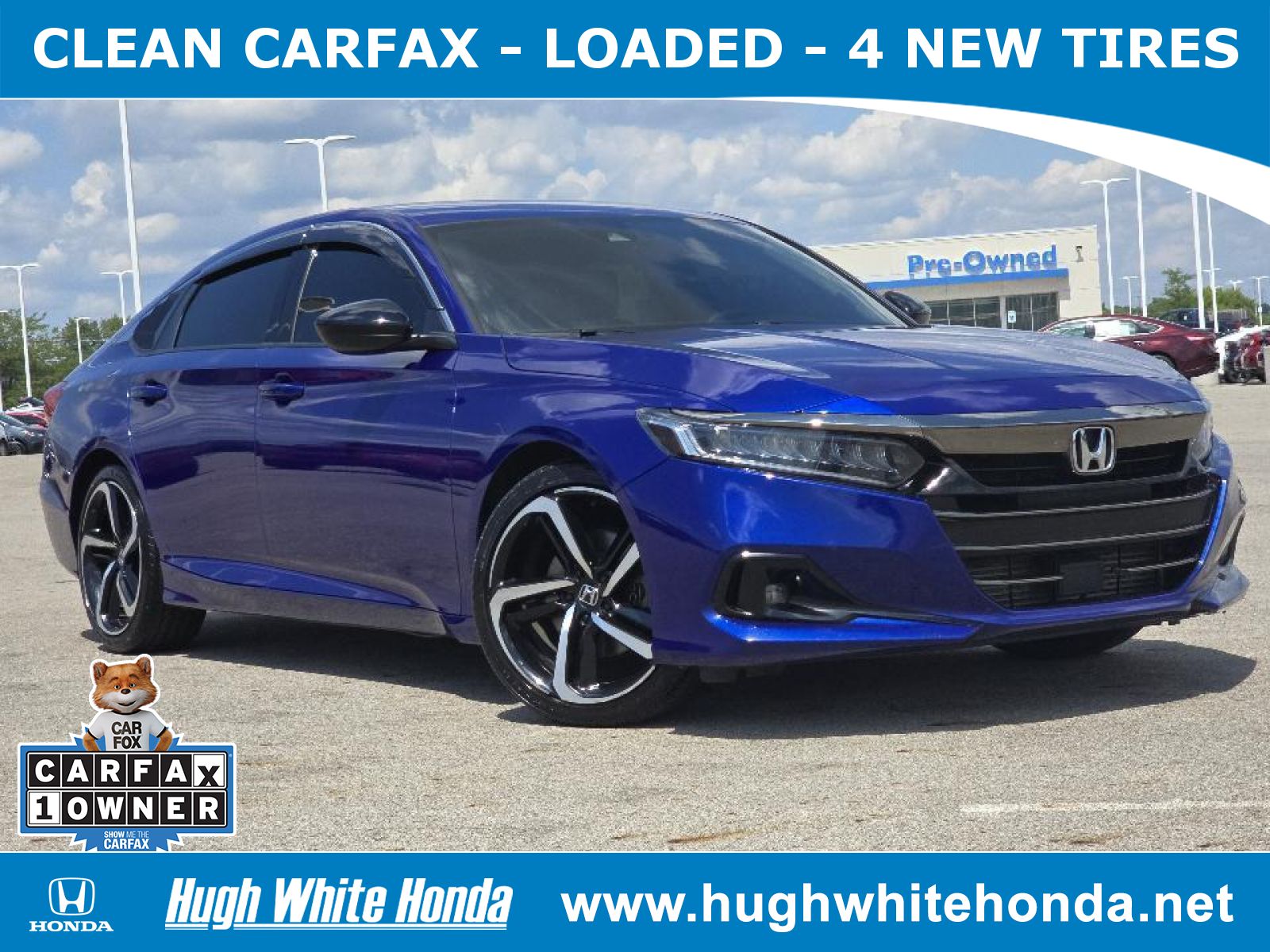 Used, 2022 Honda Accord Sport Special Edition, Blue, 14146