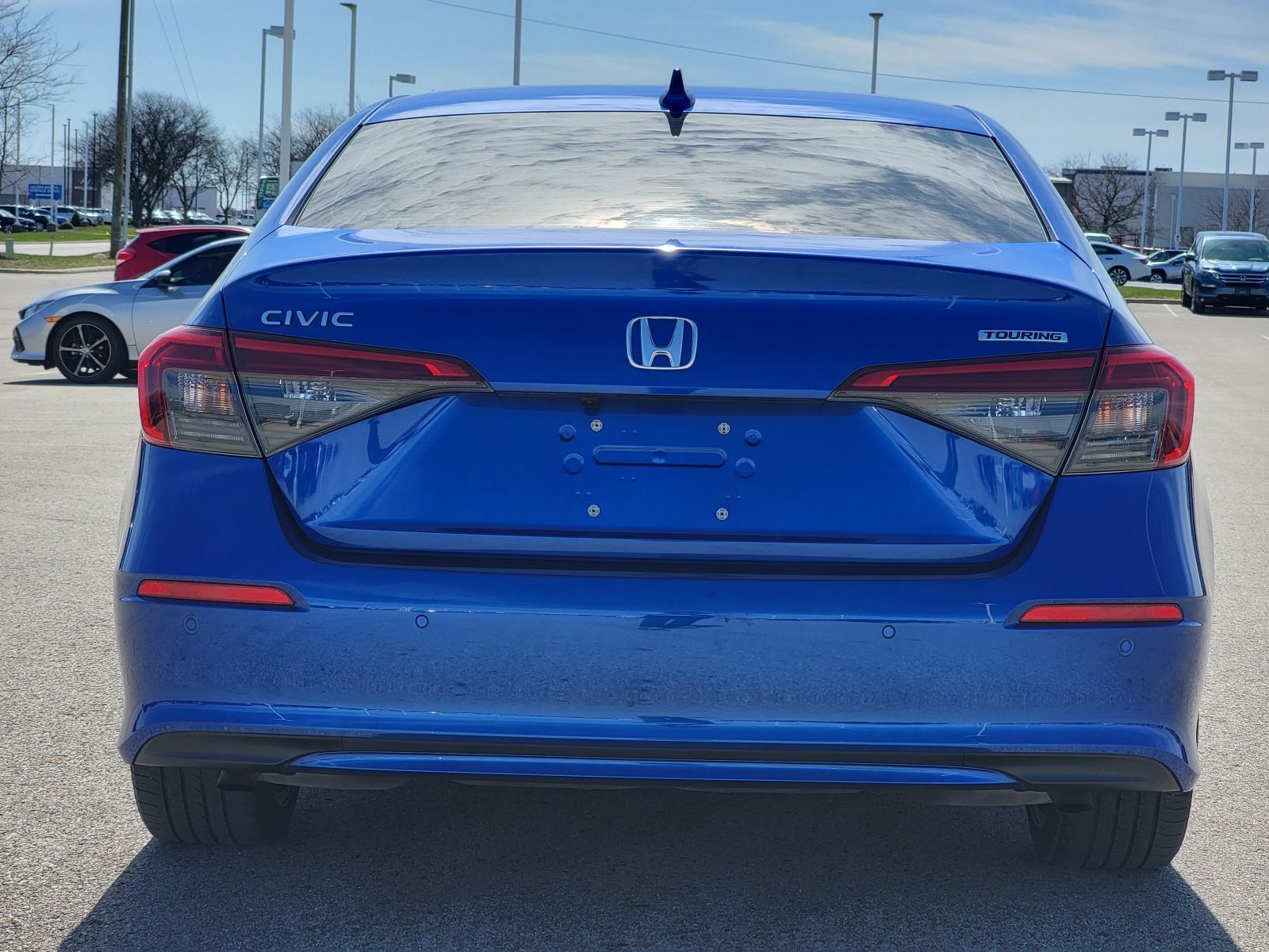 Used, 2022 Honda Civic Touring, Blue, G0483A-15
