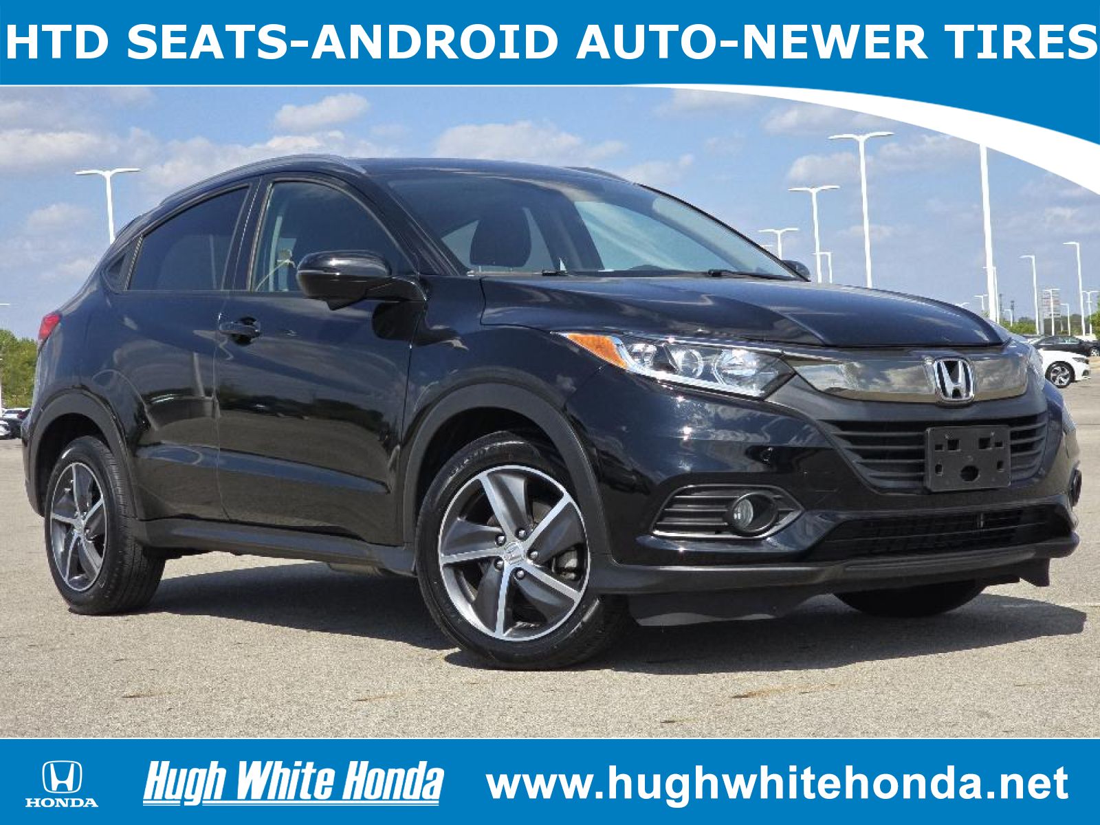 Used, 2022 Honda HR-V AWD EX, Black, 14179