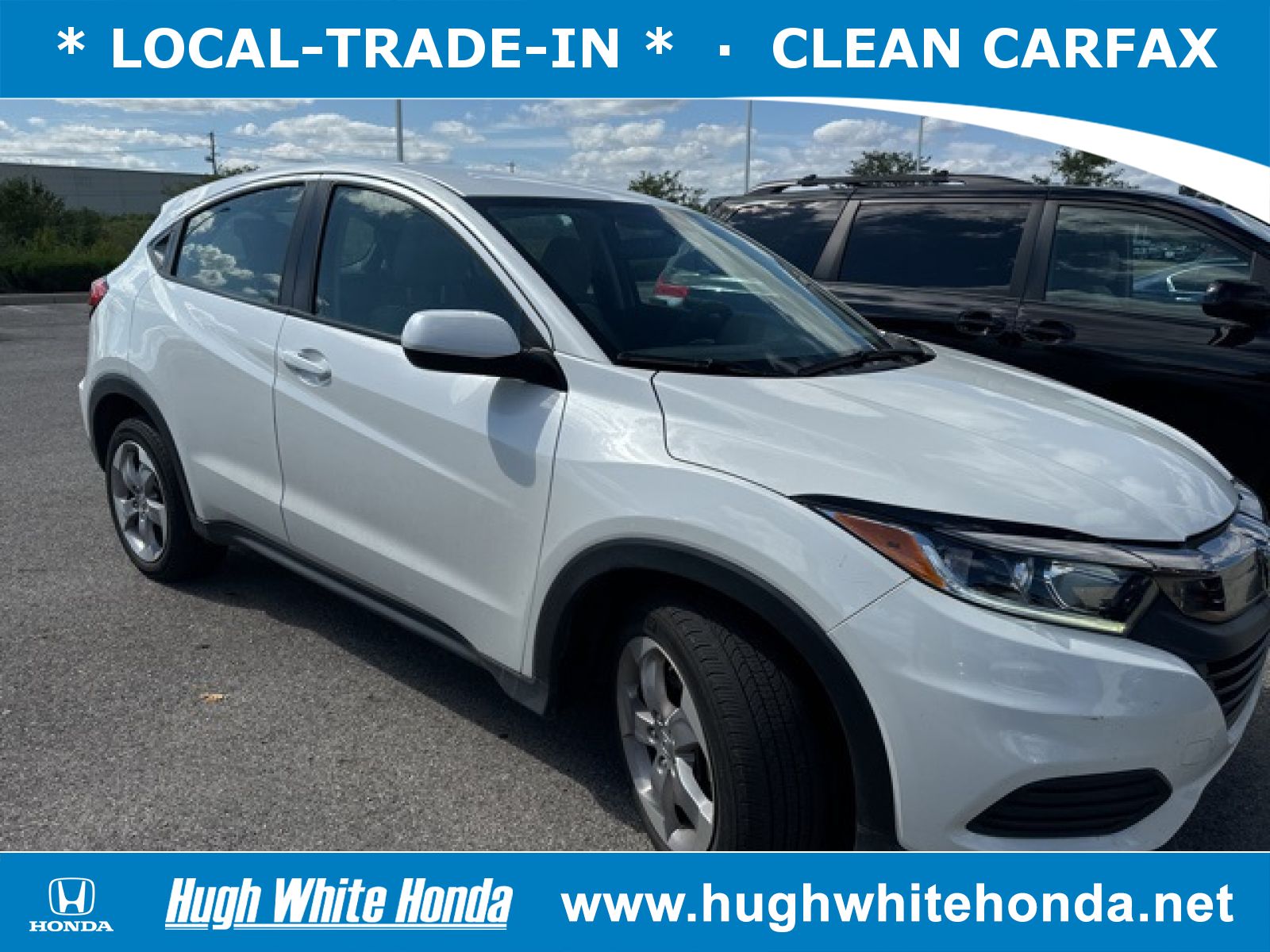 Used, 2022 Honda HR-V AWD LX, White, 14150