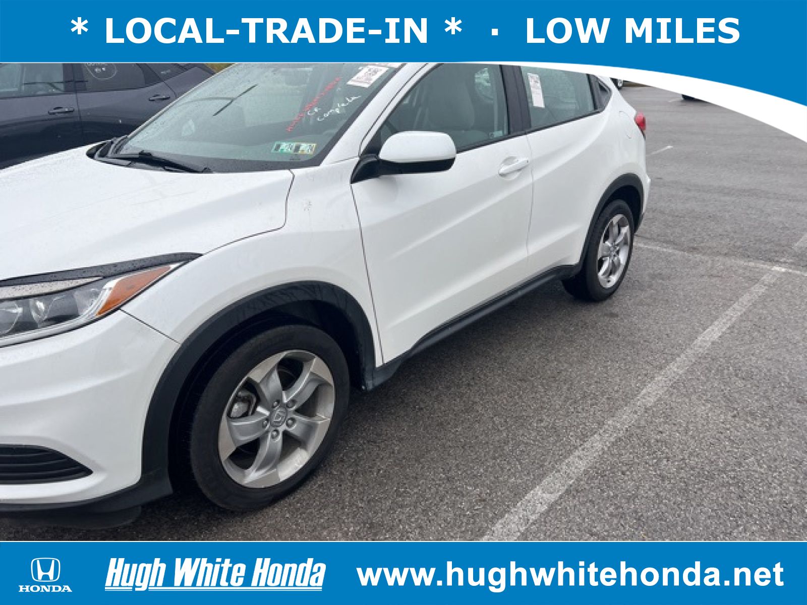 Used, 2022 Honda HR-V AWD LX, White, 14224