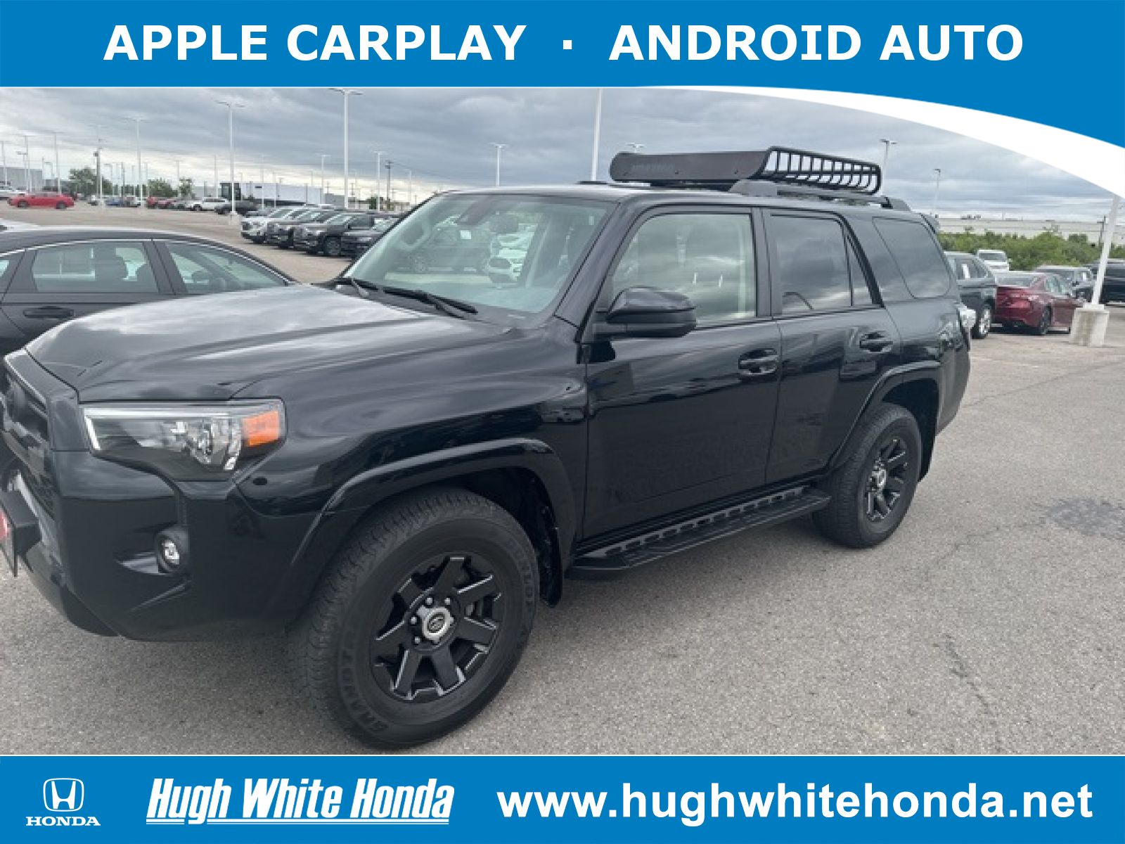 Used, 2022 Toyota 4Runner Trail, Black, G0968A